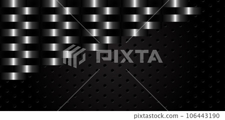 aluminum overlap on black metallic honeycomb aluminum overlap on black metallic honeycomb 106443190