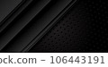 metal iron black sheet overlap on honeycomb 106443191