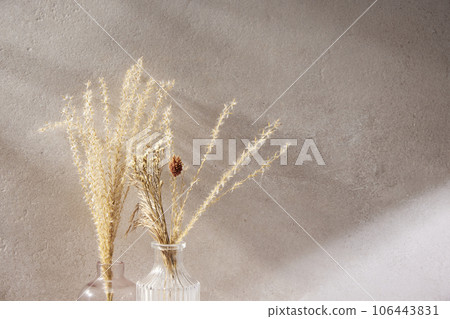 Various props with an autumn atmosphere in the warm afternoon sunlight. Various props with an autumn atmosphere in the warm afternoon sunlight. 106443831