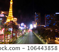 拉斯維加斯主街夜景全景 106443858