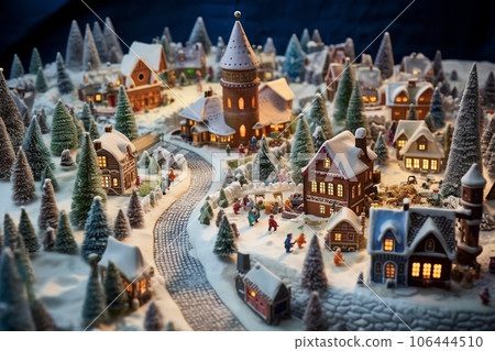 童話故事（立體模型風格）聖誕節 106444510