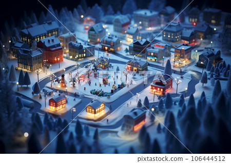 童話故事（立體模型風格）聖誕節 106444512