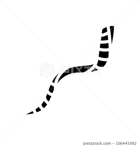 shofar horn jewish glyph icon vector illustration shofar horn jewish glyph icon vector illustration 106445892