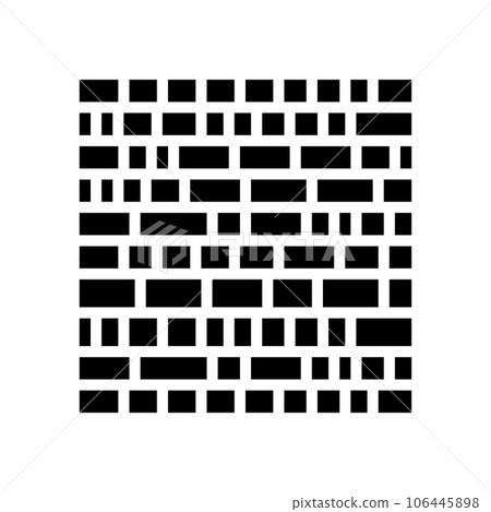 western wall wailing wall glyph icon vector illustration western wall wailing wall glyph icon vector illustration 106445898