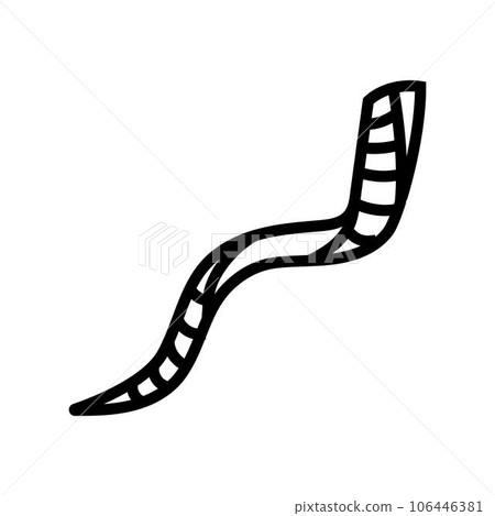shofar horn jewish line icon vector illustration shofar horn jewish line icon vector illustration 106446381