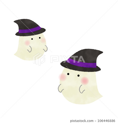 Ghost watercolor style illustration Ghost watercolor style illustration 106446886