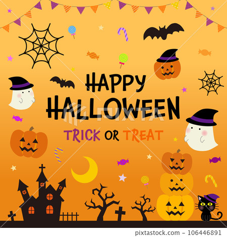Halloween material set Halloween material set 106446891