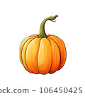 vector illustration of pumpkin 106450425