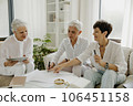 Group of happy business lady working together on new project. 106451158