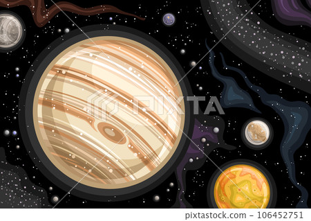 Vector Fantasy Space Chart Vector Fantasy Space Chart 106452751