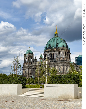 Beautiful view of historic Berlin Cathedral (Berliner Dom) Beautiful view of historic Berlin Cathedral (Berliner Dom) 106456462