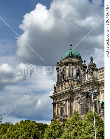 Beautiful view of historic Berlin Cathedral (Berliner Dom) Beautiful view of historic Berlin Cathedral (Berliner Dom) 106456467