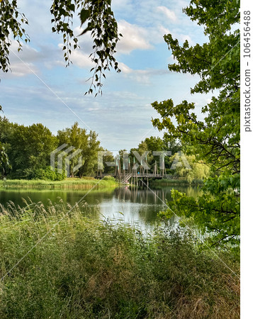 Lake in Britzer garden Lake in Britzer garden 106456488