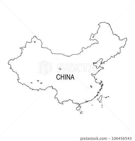 CHINA map icon 106456543