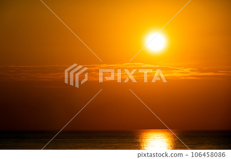 Background of sunset sky concept 106458086