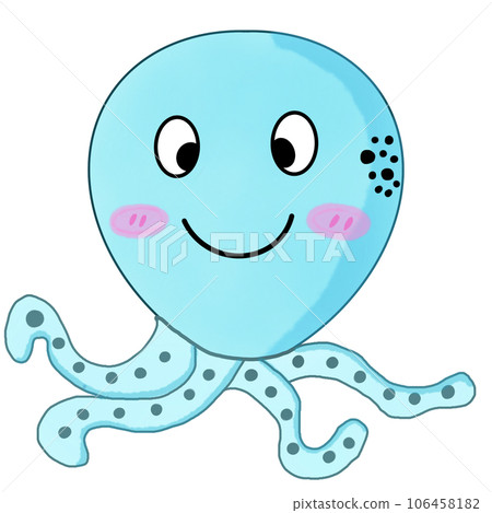 sea animal and pearl oyster 106458182