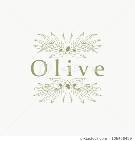 Olive Oil Logo Premium Design Fresh Plant Garden Simple Minimalist Templet Symbol Illustration Olive Oil Logo Premium Design Fresh Plant Garden Simple Minimalist Templet Symbol Illustration 106458499