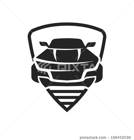 Automotive Logo template Isolated. Brand Identity. Icon Abstract Vector graphic Automotive Logo template Isolated. Brand Identity. Icon Abstract Vector graphic 106458590