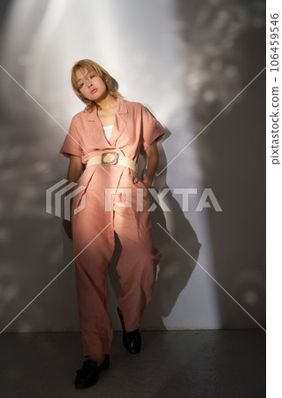 光與影的時尚女性肖像形象 光與影的時尚女性肖像形象 106459546