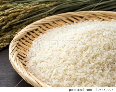 新手圖。漏勺裡的米飯。 106459997