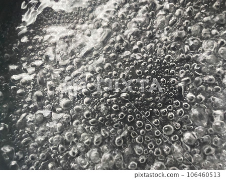 Boiling water in hot pot. Boiling water in hot pot. 106460513