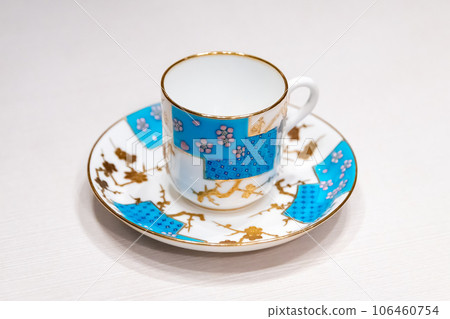 Antique 19th century British demitasse coffee set Antique 19th century British demitasse coffee set 106460754
