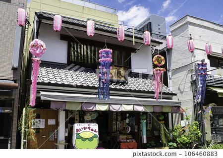 Tokyo's Kappabashi Main Street Shitamachi Tanabata Festival Held every July on Tanabata Tokyo's Kappabashi Main Street Shitamachi Tanabata Festival Held every July on Tanabata 106460883