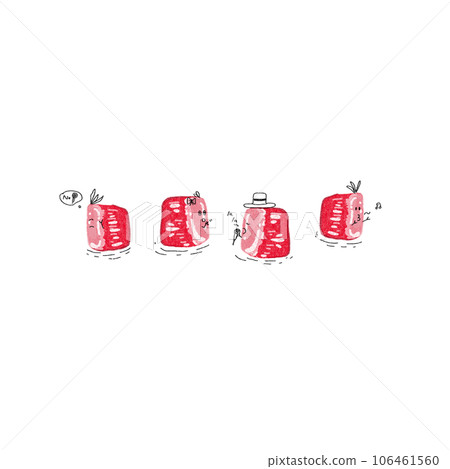 Strawberry drawing 106461560