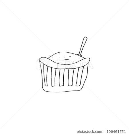Mashed potato drawing Mashed potato drawing 106461751