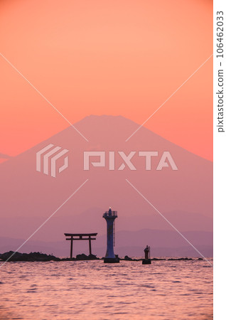 神奈川葉山_從真瀨海岸眺望富士山的壯麗景色 106462033