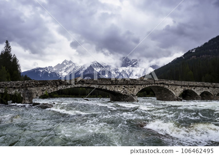 Old Bridge Over The River Old Bridge Over The River 106462495