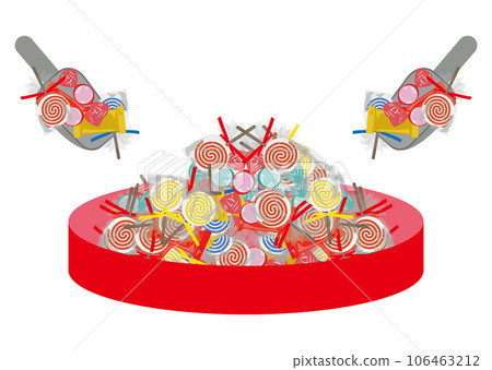 candy scooping candy scooping 106463212