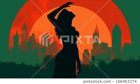 halloween night of fear. 106463374