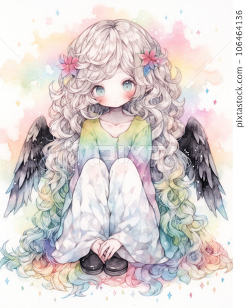 墮落天使可愛的女孩 墮落天使可愛的女孩 106464136