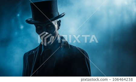 creepy living nosferatu in the fog. creepy living nosferatu in the fog. 106464238