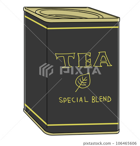 simple tea can - Stock Illustration [106465606] - PIXTA