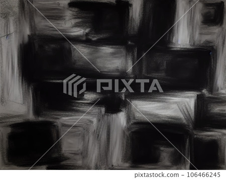 monochrome abstract art painting background 106466245
