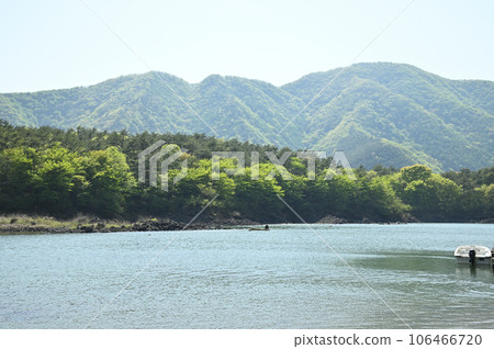 精進湖的景色 精進湖的景色 106466720