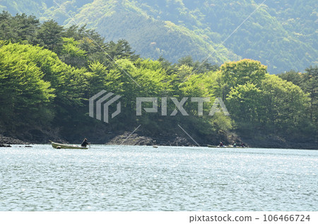 精進湖的景色 精進湖的景色 106466724