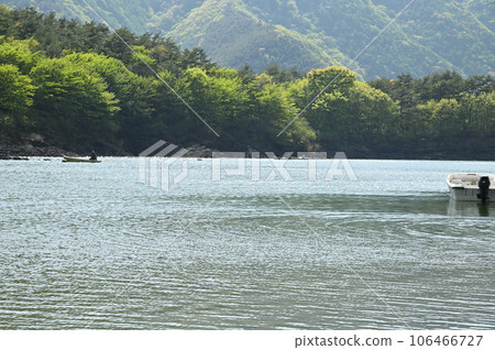 精進湖的景色 精進湖的景色 106466727