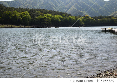 精進湖的景色 精進湖的景色 106466729