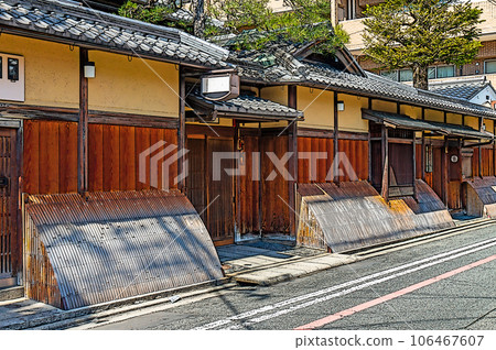 【插畫風京都】京都町屋的時尚外觀 106467607