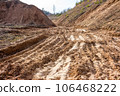 Sandy landscape at an old sand pit 106468222