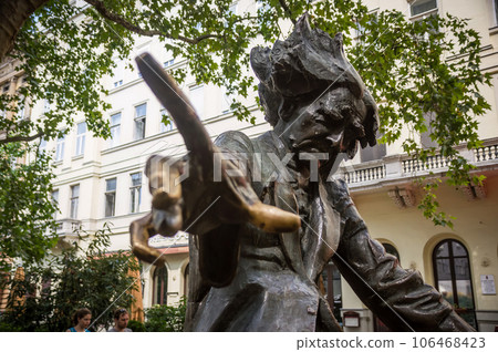 Statue of Franz Liszt in Budapest, Hungary 106468423