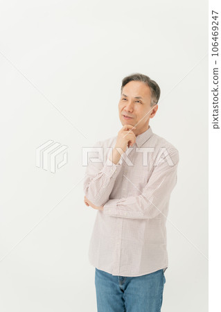 A worried man A worried man 106469247