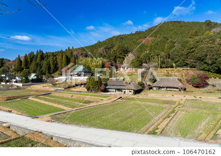 Scenery of Hattoji Furusato Village in early winter 11 Yoshinaga-cho, Bizen City, Okayama Prefecture 106470162