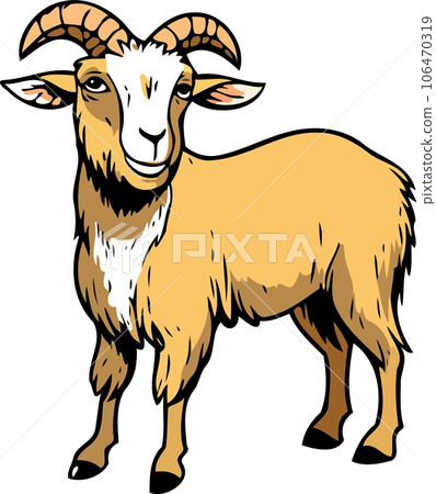 goat mammal animal body 106470319