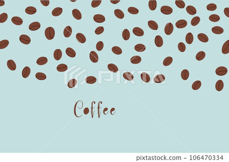 background with coffee beans 106470334