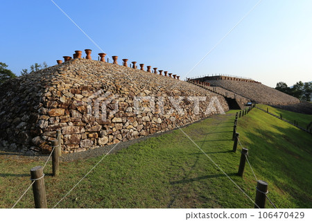 One of the largest burial mounds in Eastern Japan, Mori Shogun Tsuka Tumulus, Nagano Prefecture One of the largest burial mounds in Eastern Japan, Mori Shogun Tsuka Tumulus, Nagano Prefecture 106470429