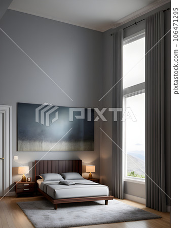 realistic bedroom interior design medium shot hyperdetailed realistic bedroom interior design medium shot hyperdetailed 106471295